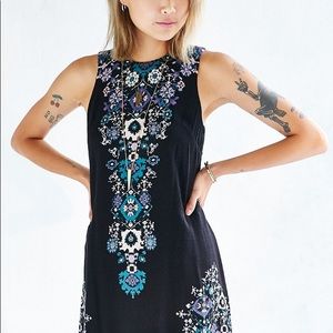 Ecote Guinevere Open-Back Frock Dress